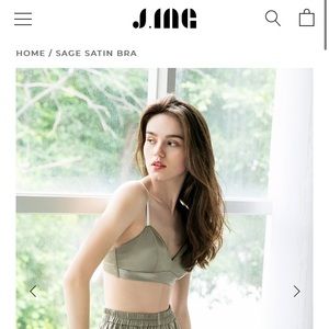 New J.ing Sage Satin Bra